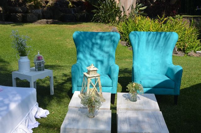 Modelo sillones azules