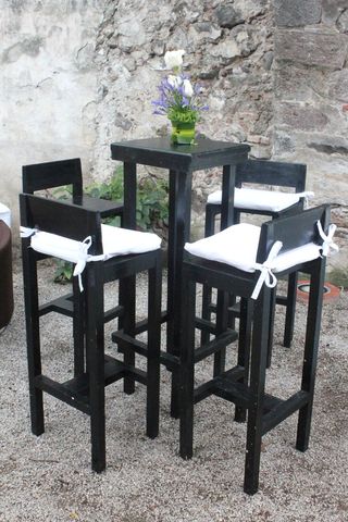 Periquera madera negra 4